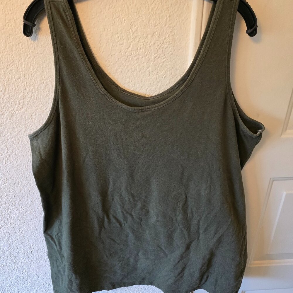 Torrid Dark Green Tank Top